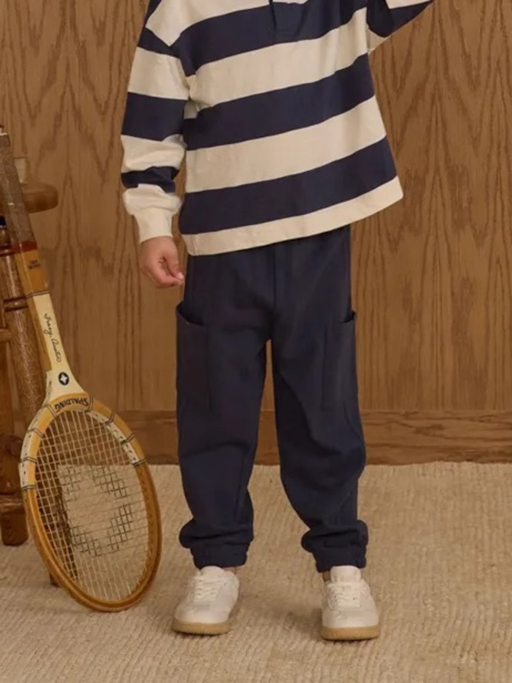 Rylee + Cru Cargo Jogger in Navy
